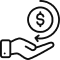 Get an A or B or Refund icon